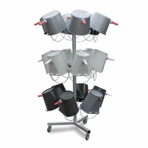 Emmer droogmolen verrijdbaar 19-delig