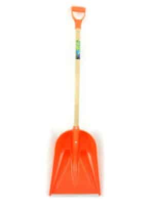 Graanschop oranje kunststof + D-steel