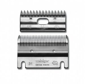 Heiniger veescheermessen set - 31/15 tands