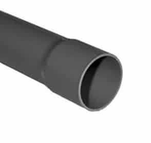 PVC landbouwbuis met lijmmof | 80mm - 5,55 meter