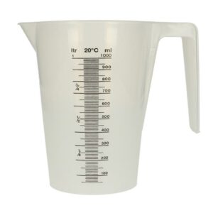 Maatbeker transparant