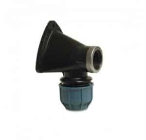 Tyleen muurplaat - knel + binnendraad