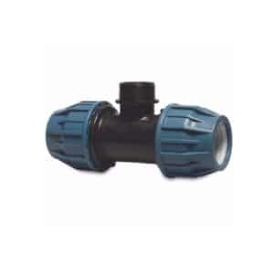 Tyleen T-stuk koppeling - knel + buitendraad