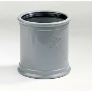 Overschuifmof 2x manchetmof - 110mm