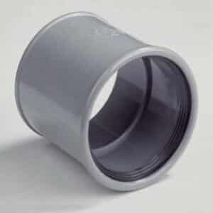 Steekmof 2x manchetmof - 125mm
