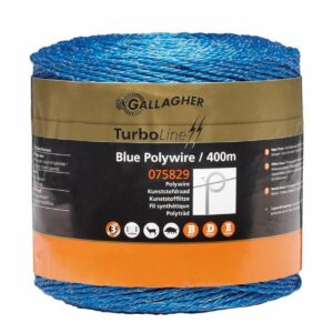 Gallagher Vidoflex 9 Plus TurboLine schrikdraad | blauw 400mtr