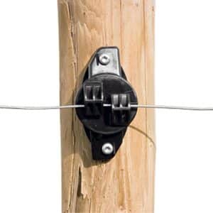 Gallagher W-isolator zwart 25st