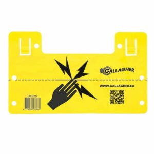 EU Waarschuwingsbordje - Schrikdraad