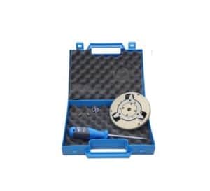 Verstelbare klauwrasp met 3 messen | compleet