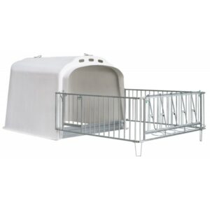 Kalverhok CalfOTel XL-5 groepshok met hekwerk