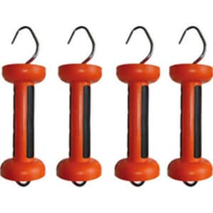 Softgrip poortgreep (oranje, cord/draad) 4st