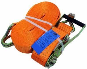 Spanband Sjorband oranje 2-delig | 50mm | 8mtr
