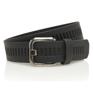 Timbelt lederen riem | zwart