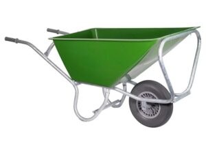 Kruiwagen Hummer PE 160ltr anti-lek wiel