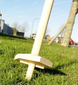 Polsstok onbehandeld | Meerdere maten