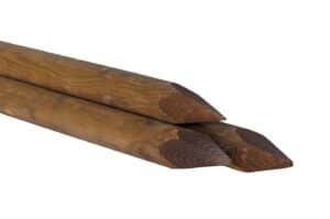 Afrasteringspaal hout Nobifix® - 200 x Ø10cm  | gefreesd