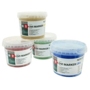 Dekpoeder, diverse kleuren