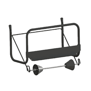 Wandrolhouder voor papierrollen | Zwart