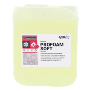 Agrivet Profoam Soft veeshampoo 5ltr