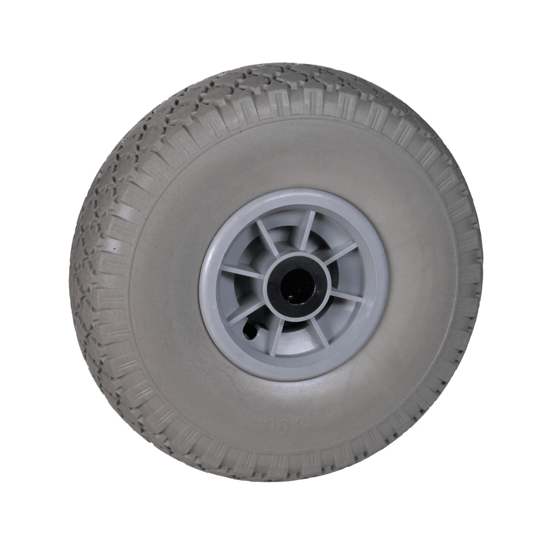 Steekwagenwiel/ Kalvertaxiwiel (anti-lek, kunststof velg) 300x4