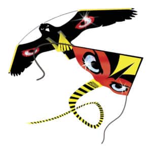 Vogelverschrikker Twin (Terror Kite en Terror Hawk) 7m