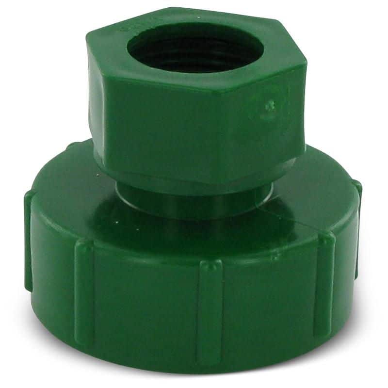 Schroefdop + koppeling voor Gewa kalverdrinkfles