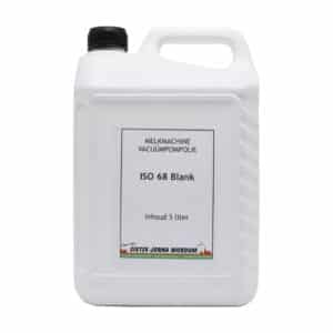 Vacuumpompolie ISO 68 Blank 5ltr