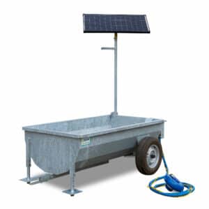 Mobiele weidedrinkbak Poortman Solar Type L120 | 1000ltr