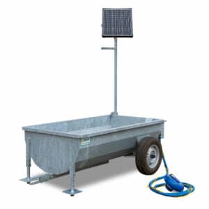 Mobiele weidedrinkbak Poortman Solar Type L80 | 1000ltr