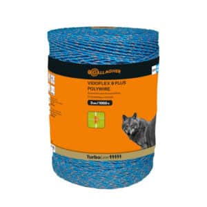 Gallagher Vidoflex 9 Plus TurboLine schrikdraad | blauw 1000mtr