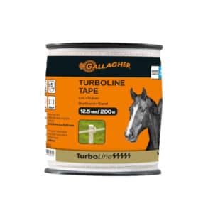 Gallagher TurboLine lint 200mtr / 12,5mm wit