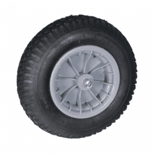 Kruiwagenwiel (kunststof velg) 400x8 - aslengte 13cm