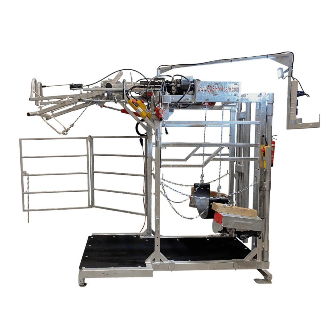 Elektrische klauwbekapbox GDS - met hydraulische fixeerbeugel